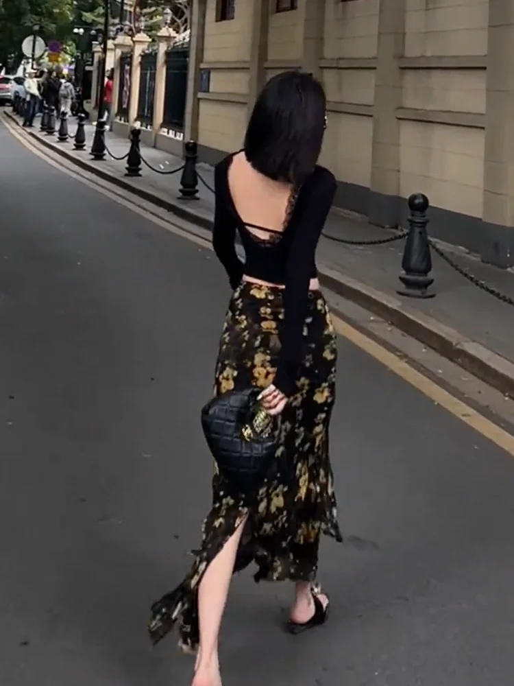 Асимметричная юбка миди Bla с цветочным принтом, весна 2025, корейская версия, винтажный стиль, для повседневной носки и праздников
Асимметричная юбка миди Bla с цветочным принтом, весна 2025, корейская версия, винтажный стиль, для повседневной носки и праздников