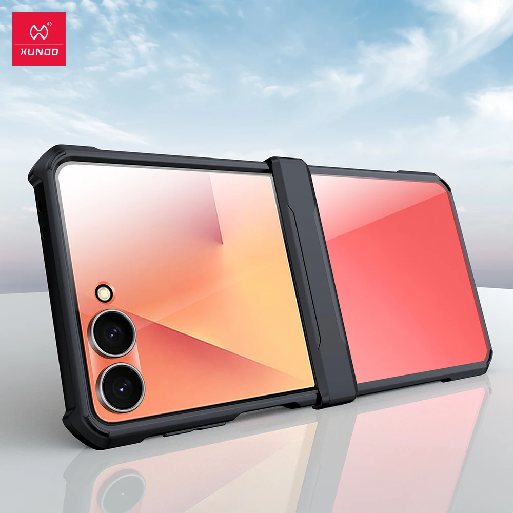 Xundd For Samsung Galaxy Z Flip 7 Case Shockproof Phone Case For Galaxy Z Flip 7 Transparent Case TPU+PC Anti-Yellowing Case
Xundd For Samsung Galaxy Z Flip 7 Case Shockproof Phone Case For Galaxy Z Flip 7 Transparent Case TPU+PC Anti-Yellowing Case
