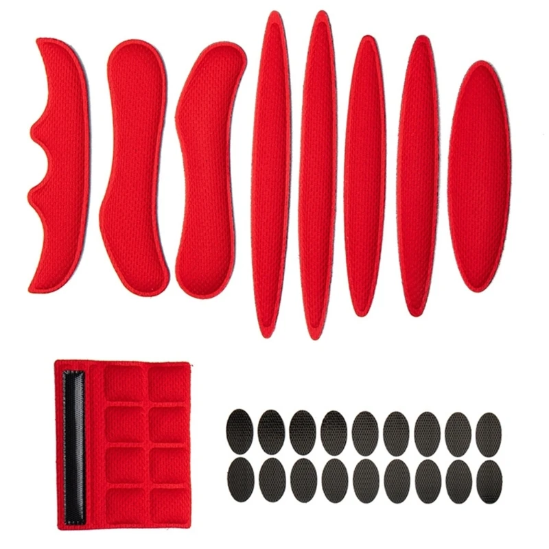 652F Helmets Inner Padding Protections Foams Pad Memory Foams Sealed Lining Sponge for Bicycles Motorcycle Cycling Helmets
652F Helmets Inner Padding Protections Foams Pad Memory Foams Sealed Lining Sponge for Bicycles Motorcycle Cycling Helmets