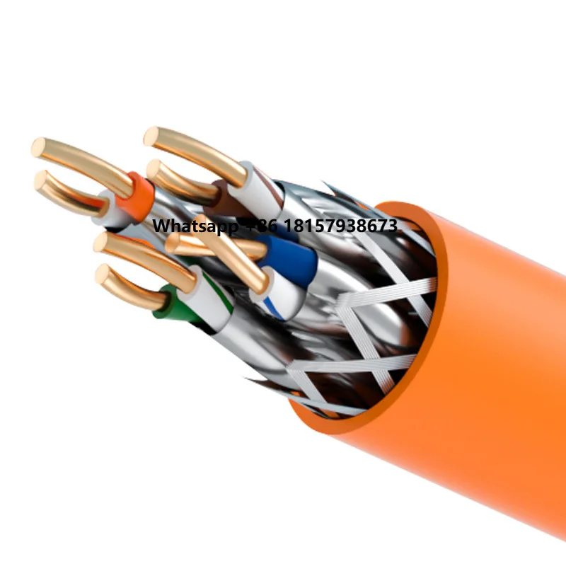 Supply CTA7 Double Shielded Network Cable Six Seven 10 Trillion Twisted Pair Copper Core Computer Communication Cables
Supply CTA7 Double Shielded Network Cable Six Seven 10 Trillion Twisted Pair Copper Core Computer Communication Cables