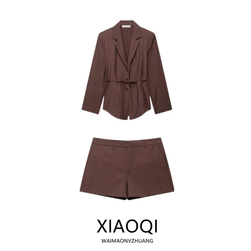 Fashionable Loose Long Sleeve Suit Jacket Women's Casual Printed Coat with Belt Commute Style Polyester Daily Wear
Fashionable Loose Long Sleeve Suit Jacket Women's Casual Printed Coat with Belt Commute Style Polyester Daily Wear