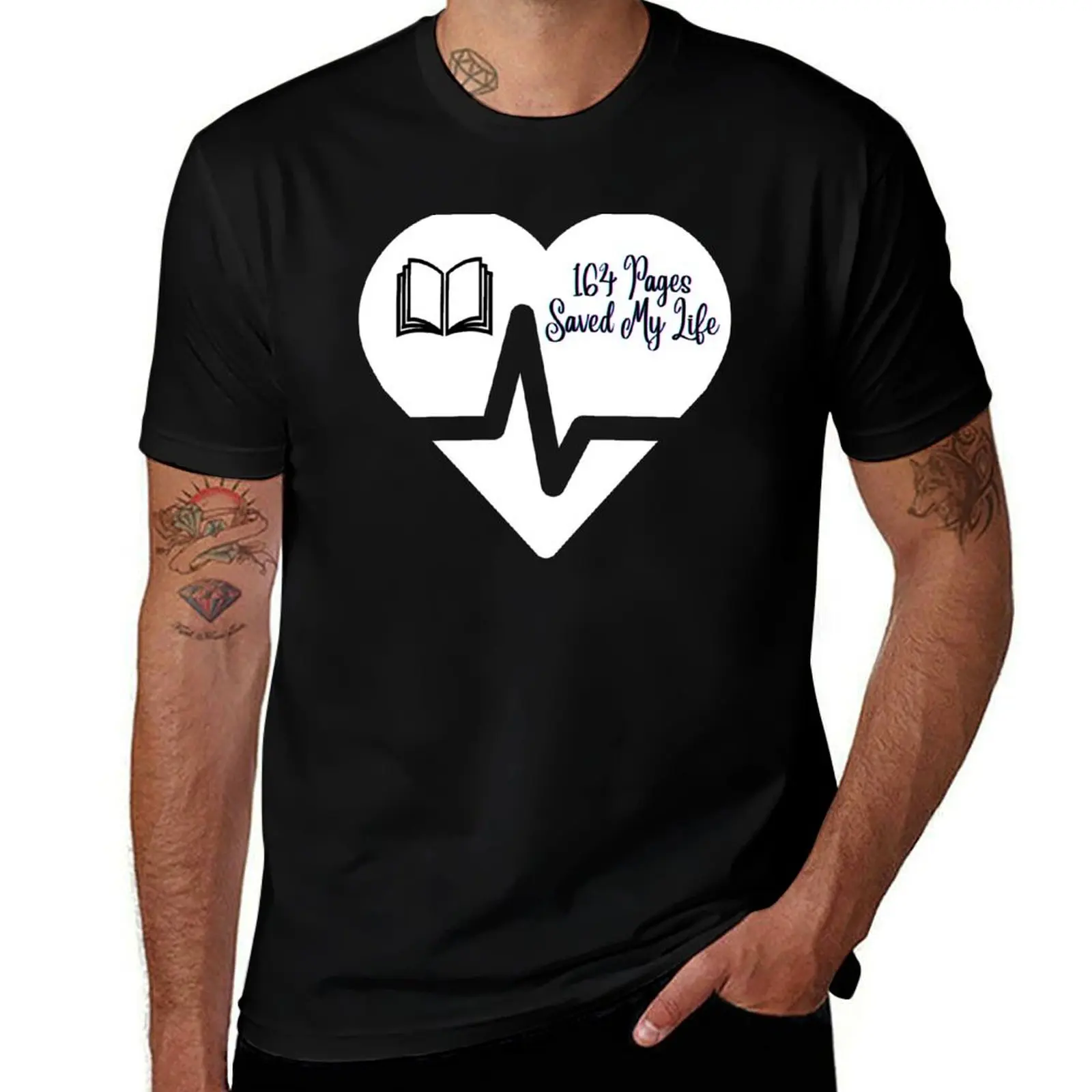 164 Pages Saved My Life - Addiction Recovery, Sobriety, 12 Steps, Alcoholics Anonymous T-Shirt
164 Pages Saved My Life - Addiction Recovery, Sobriety, 12 Steps, Alcoholics Anonymous T-Shirt