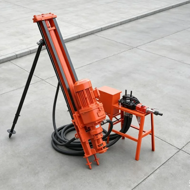 Customized Small Pneumatic DTH Drill, Pneumatic-electric Combined & Portable Pneumatic Drilling Machine
Customized Small Pneumatic DTH Drill, Pneumatic-electric Combined & Portable Pneumatic Drilling Machine