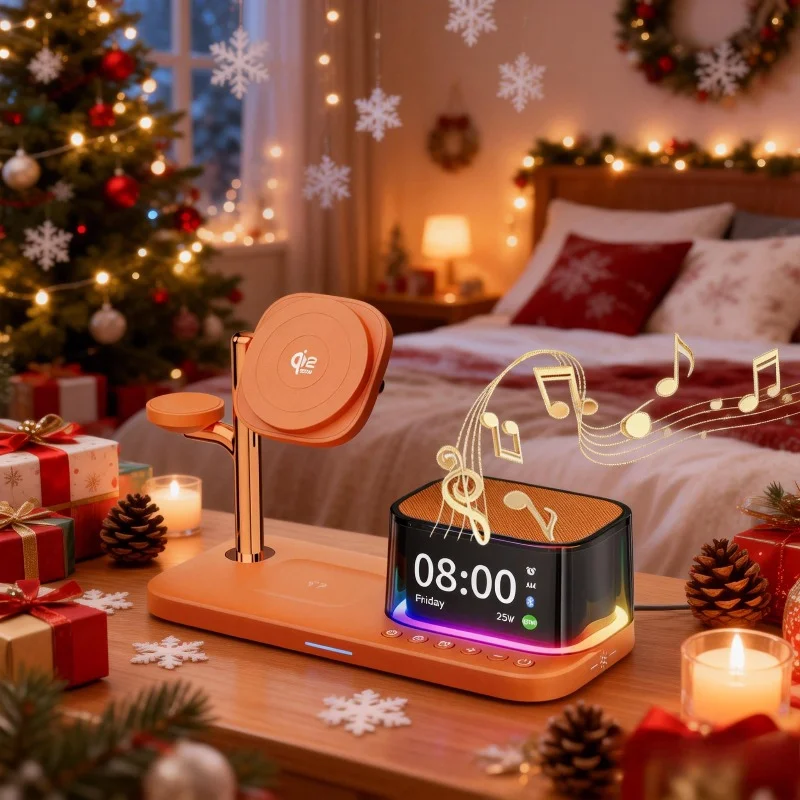 Qi2.2 25 Вт TEC ICE охлаждающее магнитное беспроводное зарядное устройство Bluetooth-динамик быстрая зарядка для iPhone 12-17 Pro Max Apple Watch Airpods
Qi2.2 25 Вт TEC ICE охлаждающее магнитное беспроводное зарядное устройство Bluetooth-динамик быстрая зарядка для iPhone 12-17 Pro Max Apple Watch Airpods