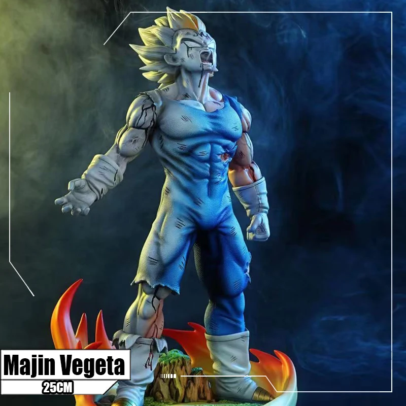25cm Anime Dragon Ball Z Majin Vegeta Figure Self-destruct Vegeta PVC Action Figures GK Statue Collection Model Toys
25cm Anime Dragon Ball Z Majin Vegeta Figure Self-destruct Vegeta PVC Action Figures GK Statue Collection Model Toys