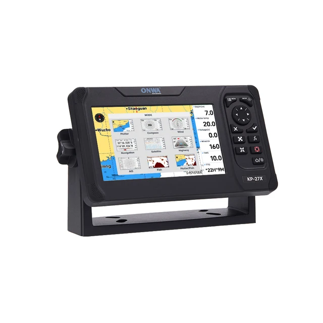 KP-27X Fish Finder 7-inch GPS Chart Plotter W/ Class B+ AIS and Fish Finder
KP-27X Fish Finder 7-inch GPS Chart Plotter W/ Class B+ AIS and Fish Finder