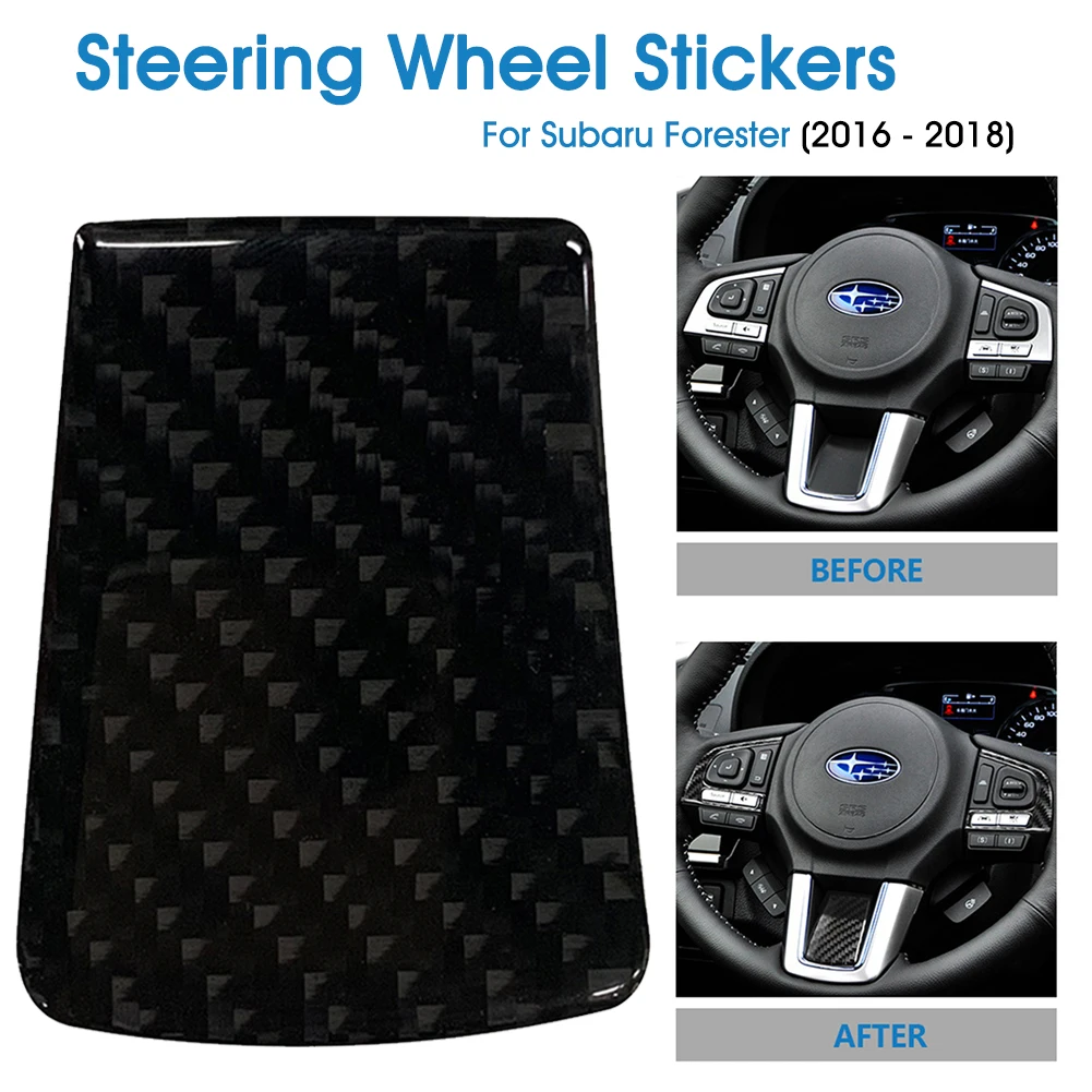 For Subaru Forester 2016-2018 Carbon Fiber Steering Wheel Stickers Frame Trim Cover Decoration Interior Details Auto Accessories
For Subaru Forester 2016-2018 Carbon Fiber Steering Wheel Stickers Frame Trim Cover Decoration Interior Details Auto Accessories