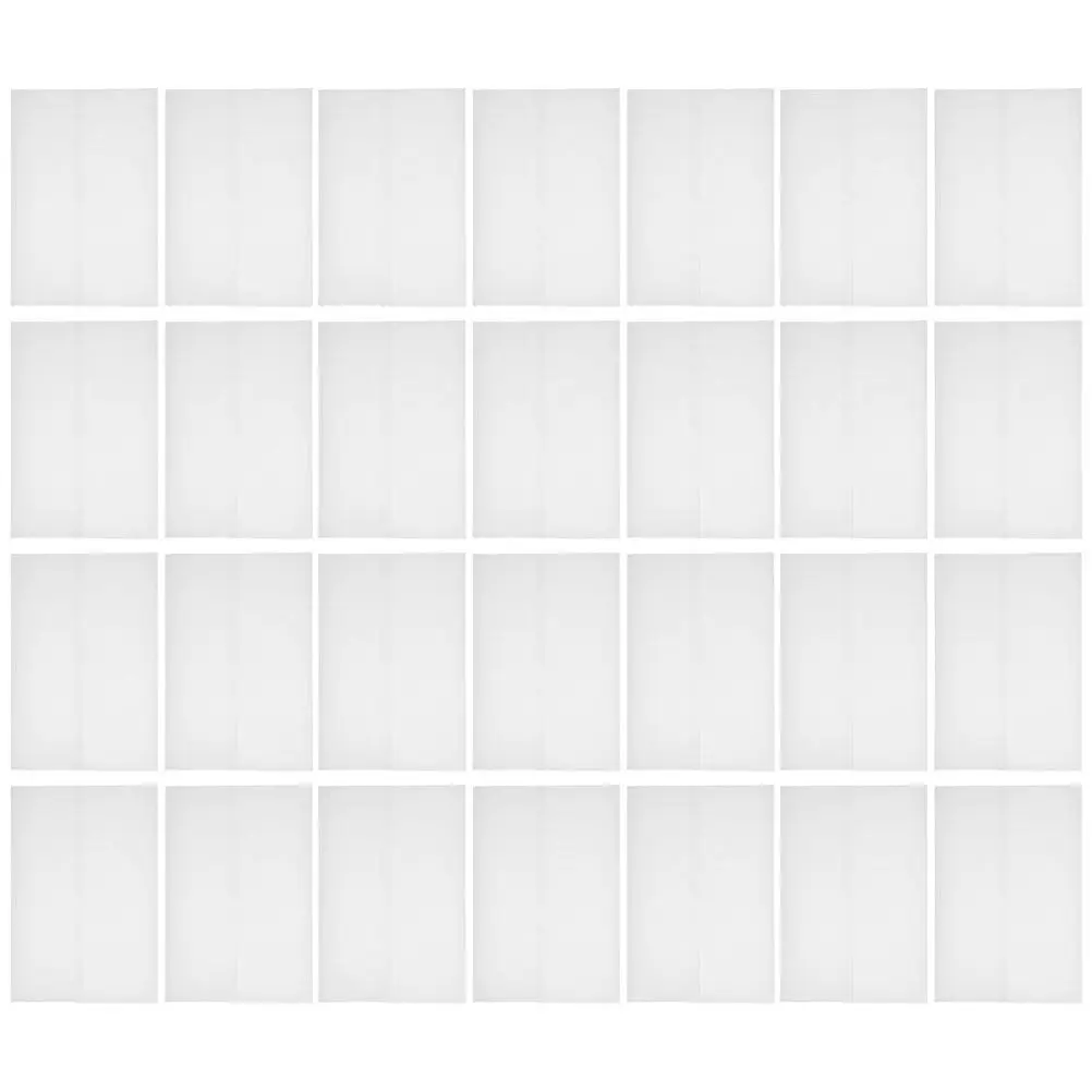 50Pcs Elegant Pre-Folded Envelopes Transparent for Wedding Invitations Clear Invitation Sleeves Secure Protection
50Pcs Elegant Pre-Folded Envelopes Transparent for Wedding Invitations Clear Invitation Sleeves Secure Protection
