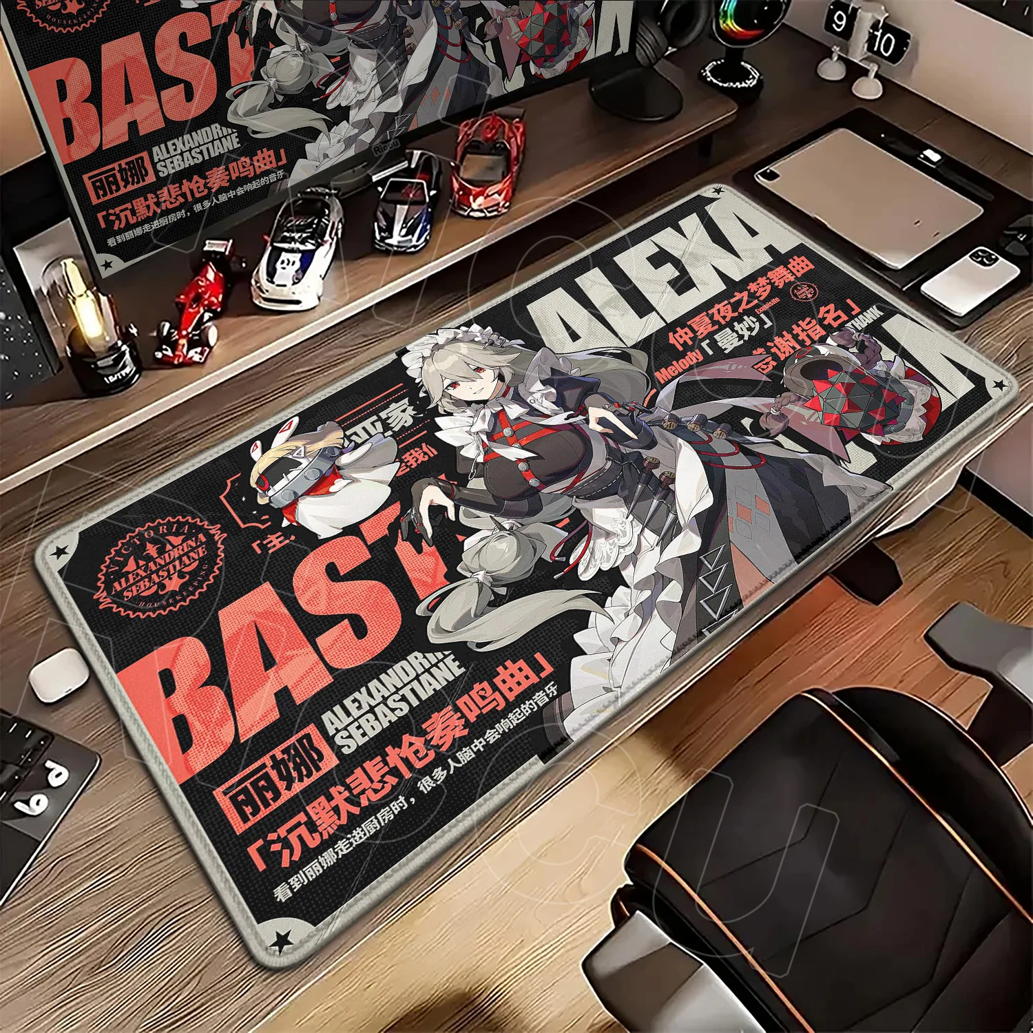 Gaming Zenless Zone Zero Mice Pad Large Laptop Durable Playmat Cute Anime Girl Deskmat Alexandrina Sebastiane Lock Edge Mousepad
Gaming Zenless Zone Zero Mice Pad Large Laptop Durable Playmat Cute Anime Girl Deskmat Alexandrina Sebastiane Lock Edge Mousepad