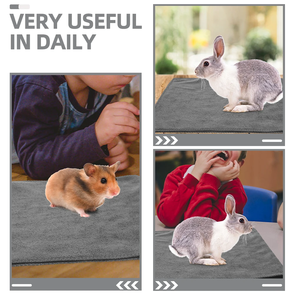 5 Pcs Pet Blankets Guinea Pig Pads Small Animal Warm Cage Pad Reusable Bedding Hamster Sleep Mat Comfortable Daily Use
5 Pcs Pet Blankets Guinea Pig Pads Small Animal Warm Cage Pad Reusable Bedding Hamster Sleep Mat Comfortable Daily Use
