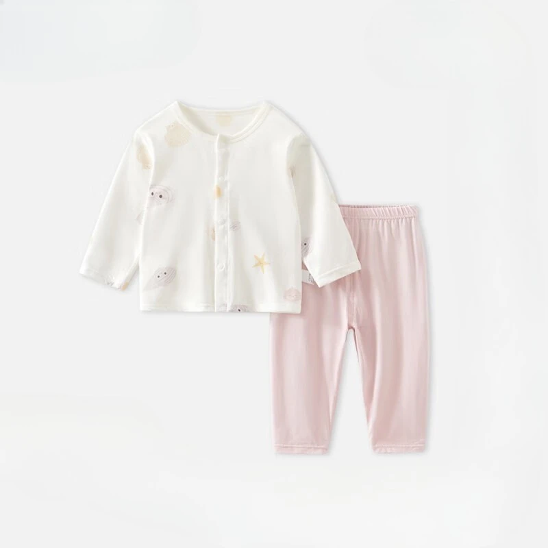 summer thin baby pajamas two-piece set Modal cold silk cool children's loungewear set breathable
summer thin baby pajamas two-piece set Modal cold silk cool children's loungewear set breathable