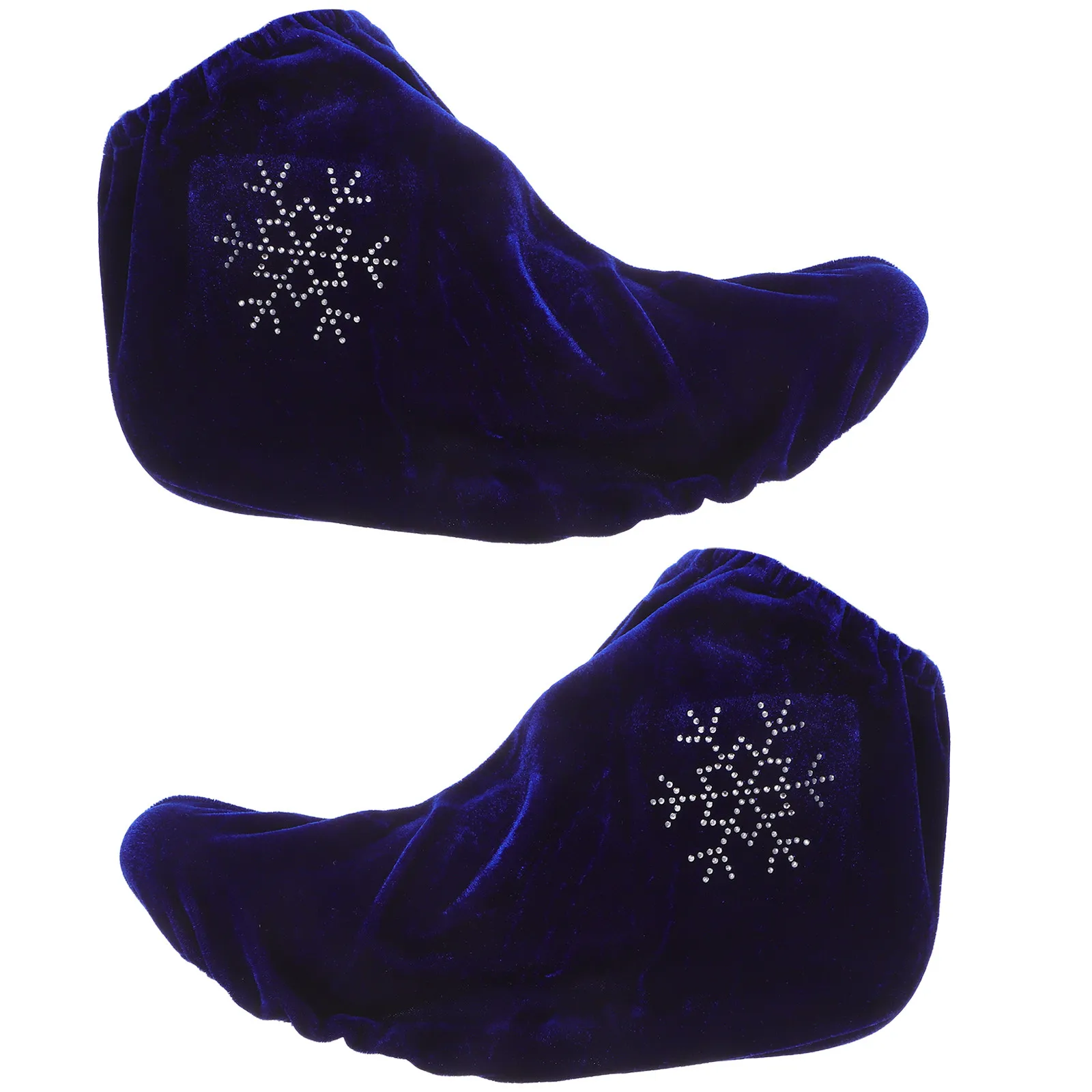 1Pair Elegant Blue Figure Skate Boot Covers with Sparkling Rhinestones for Medium Size Ice Skates Protection Training
1Pair Elegant Blue Figure Skate Boot Covers with Sparkling Rhinestones for Medium Size Ice Skates Protection Training