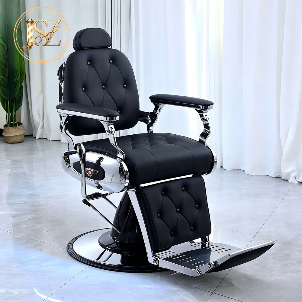 Vintage Classic Height Adjustable Barber Chair Elegant Retro Design for Global Contemporary Salon Project
Vintage Classic Height Adjustable Barber Chair Elegant Retro Design for Global Contemporary Salon Project