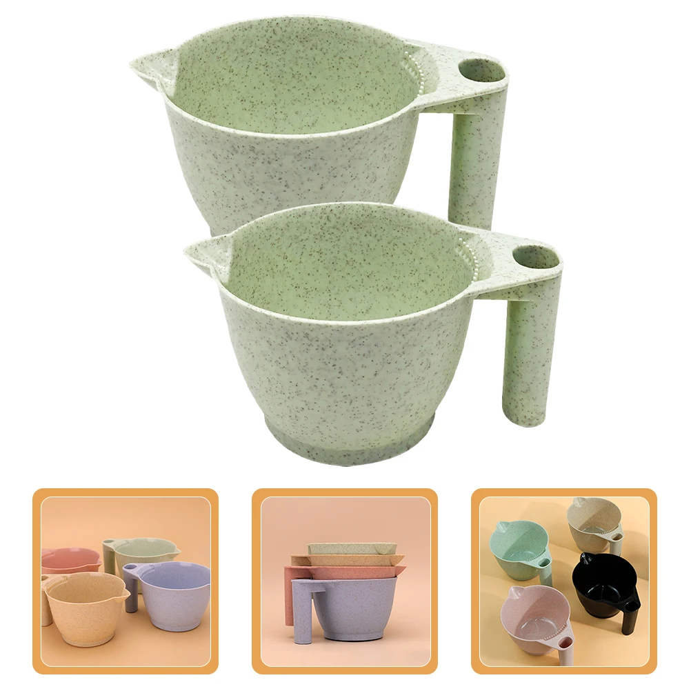 2 Pcs Color Mixing For Hair Color Mixing Salon Tint Hair Salon Dying Bowls Bowls PP Material Reusable Home DIY Blue Straw
2 Pcs Color Mixing For Hair Color Mixing Salon Tint Hair Salon Dying Bowls Bowls PP Material Reusable Home DIY Blue Straw