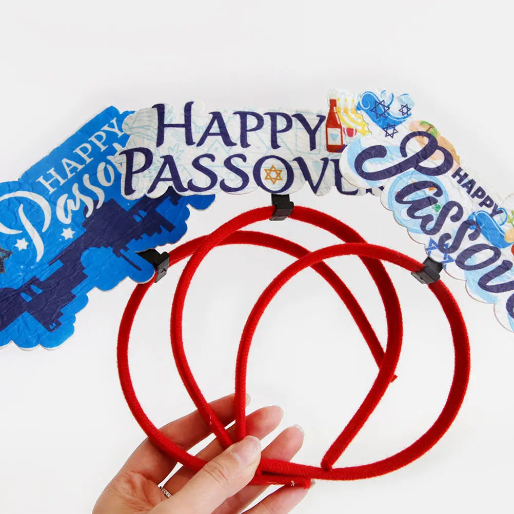 5Pcs Passover Headband Set Exquisite Letter Design Festive Hair Accessory for Passover Party Cosplay Family Photo Decoration
5Pcs Passover Headband Set Exquisite Letter Design Festive Hair Accessory for Passover Party Cosplay Family Photo Decoration