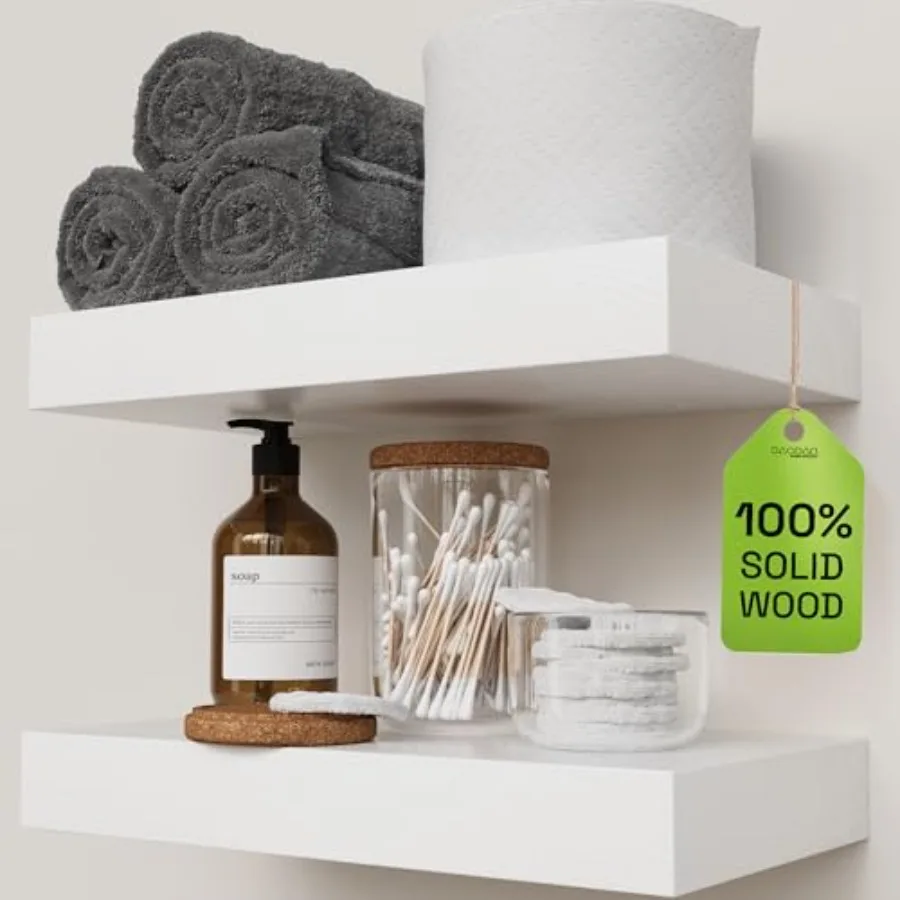 Solid Wood Floating Shelves for Wall Wide, Small Wooden Shelf Bathroom Thick, Floating Shelves for Room Wall Mounted Kitchen, F
Solid Wood Floating Shelves for Wall Wide, Small Wooden Shelf Bathroom Thick, Floating Shelves for Room Wall Mounted Kitchen, F