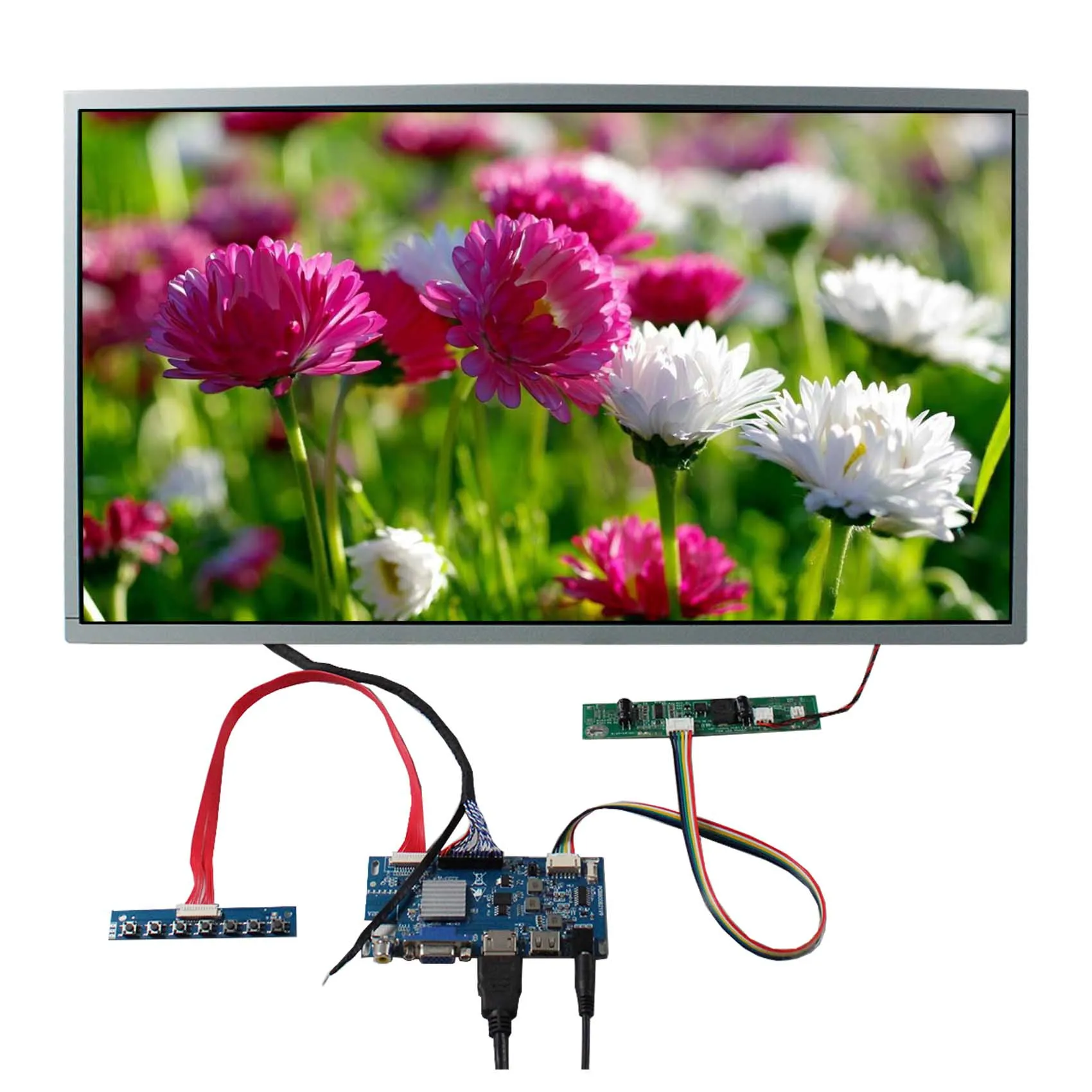 21.5 Inch Hr215Wu1 1920X1080 Ips Panel Lcd 21.5 Inch Lcd Display Screen Advertising With Hd Vga Cvbs Usb Lcd Board Controller
21.5 Inch Hr215Wu1 1920X1080 Ips Panel Lcd 21.5 Inch Lcd Display Screen Advertising With Hd Vga Cvbs Usb Lcd Board Controller
