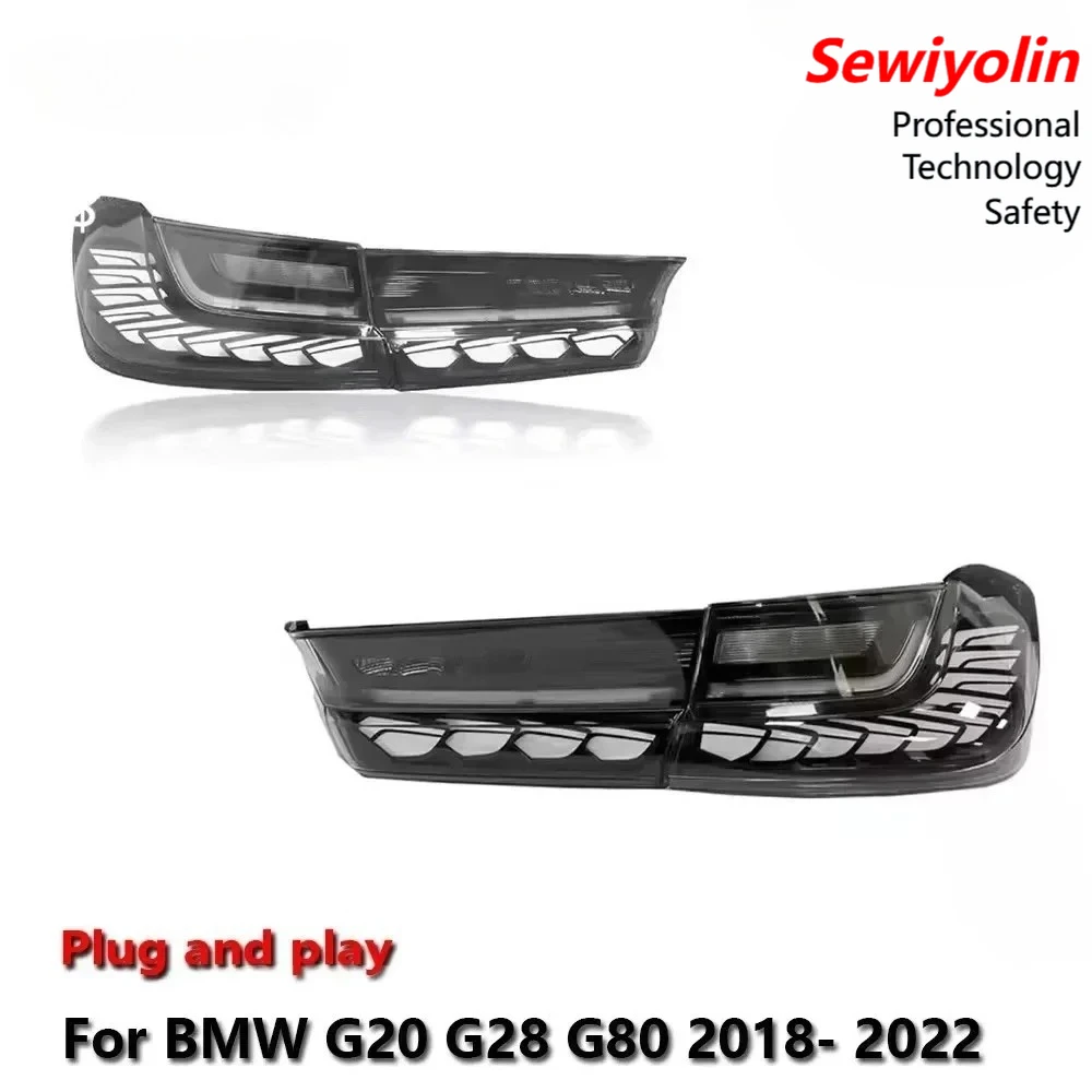Car LED Tail Light Lamps Assemblies For BMW G20 G28 G80 2018 - 2022 Auto Rear DRL Brake Turn Signal Lamp Plug And P
Car LED Tail Light Lamps Assemblies For BMW G20 G28 G80 2018 - 2022 Auto Rear DRL Brake Turn Signal Lamp Plug And P