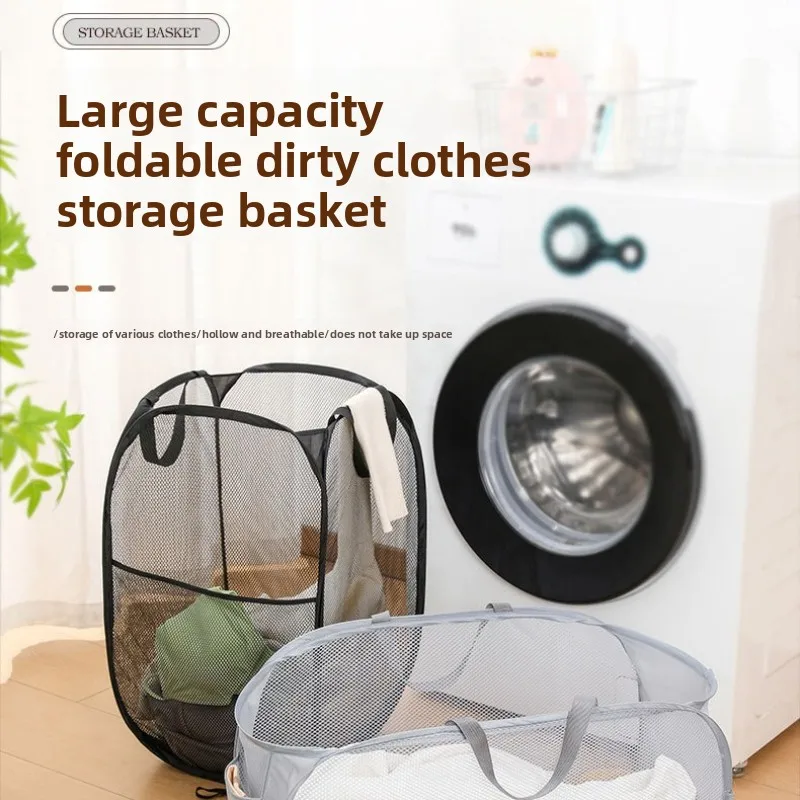 New American Style Foldable Laundry Basket Polyester Fabric Storage Bin for Bathroom Clothes Organization
New American Style Foldable Laundry Basket Polyester Fabric Storage Bin for Bathroom Clothes Organization