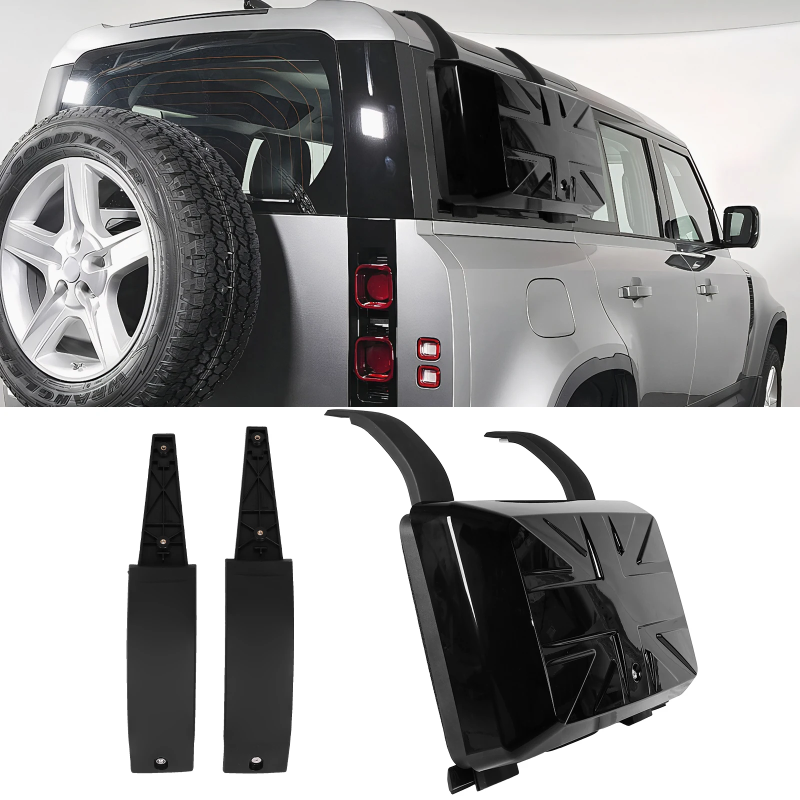 Car Exterior Storage Tool Box with Lock for Land Rover Defender 2020-2024 (110)
Car Exterior Storage Tool Box with Lock for Land Rover Defender 2020-2024 (110)