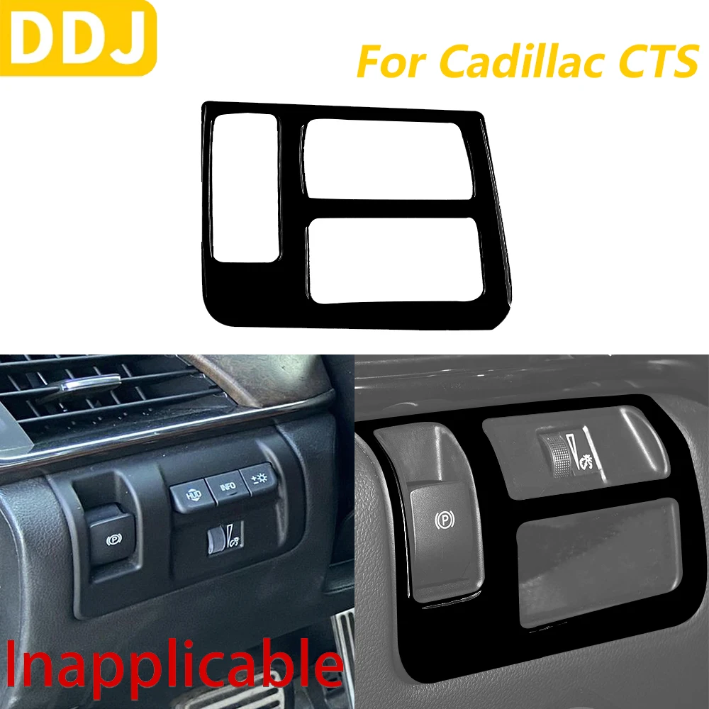 For Cadillac CTS 2014-2019 Piano Black Dashboard Headlight Switch Control Panel Trim Cover Car Accessories Decoration Sticker
For Cadillac CTS 2014-2019 Piano Black Dashboard Headlight Switch Control Panel Trim Cover Car Accessories Decoration Sticker