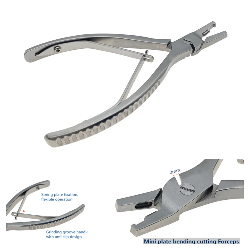Bone Plate Bender and Cutter Forceps Stainless Steel Pet Veterinary Orthopedic Instruments
Bone Plate Bender and Cutter Forceps Stainless Steel Pet Veterinary Orthopedic Instruments