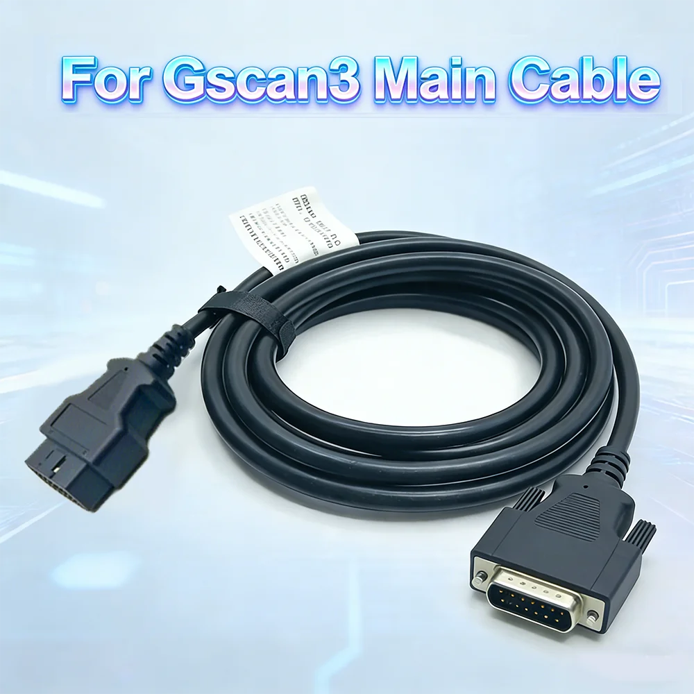 2026 OBDII Cable For Gscan3 Main Cable OBD2 16PIN for G1PDDCA001/G1PDDCA006 G-scan 3 Adapter Car Truck Programmer Main Test Line
2026 OBDII Cable For Gscan3 Main Cable OBD2 16PIN for G1PDDCA001/G1PDDCA006 G-scan 3 Adapter Car Truck Programmer Main Test Line