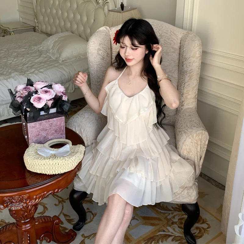 New Sexy Sweet Fashion Backless Party Dresses Y2K Women Dress Summer Strap Sleeveless Mini Dresses Female 2025 Club Beach Dress
New Sexy Sweet Fashion Backless Party Dresses Y2K Women Dress Summer Strap Sleeveless Mini Dresses Female 2025 Club Beach Dress
