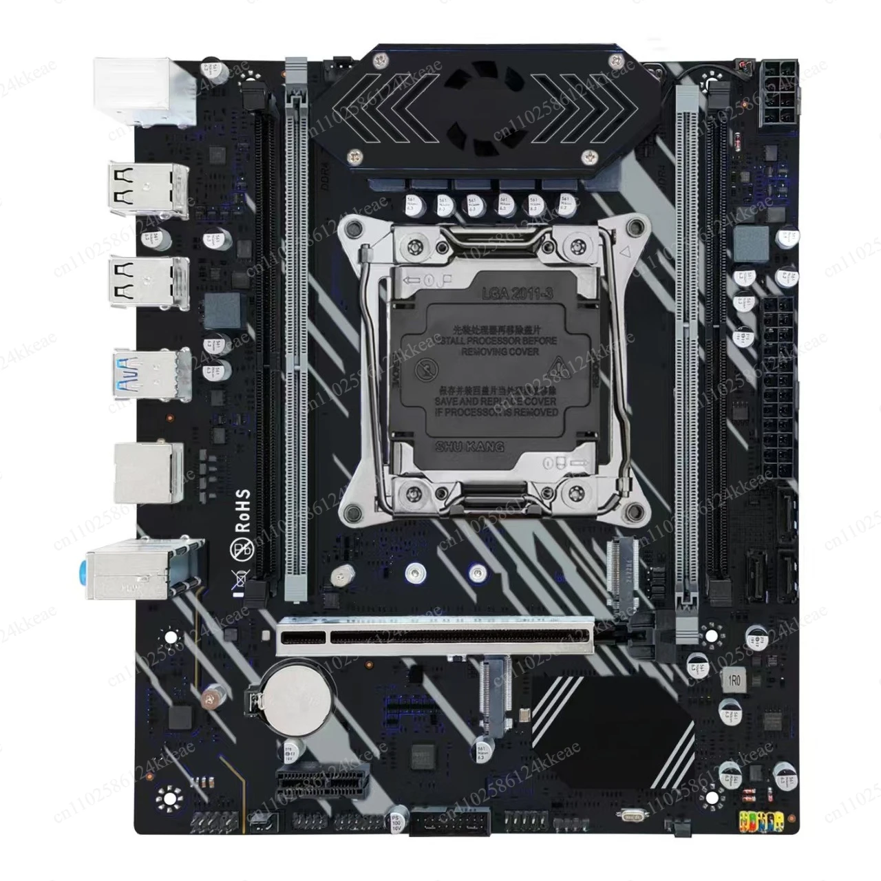Main board X99 A4 black, original chip DDR4 main board LGA 2011-3 dual channel
Main board X99 A4 black, original chip DDR4 main board LGA 2011-3 dual channel