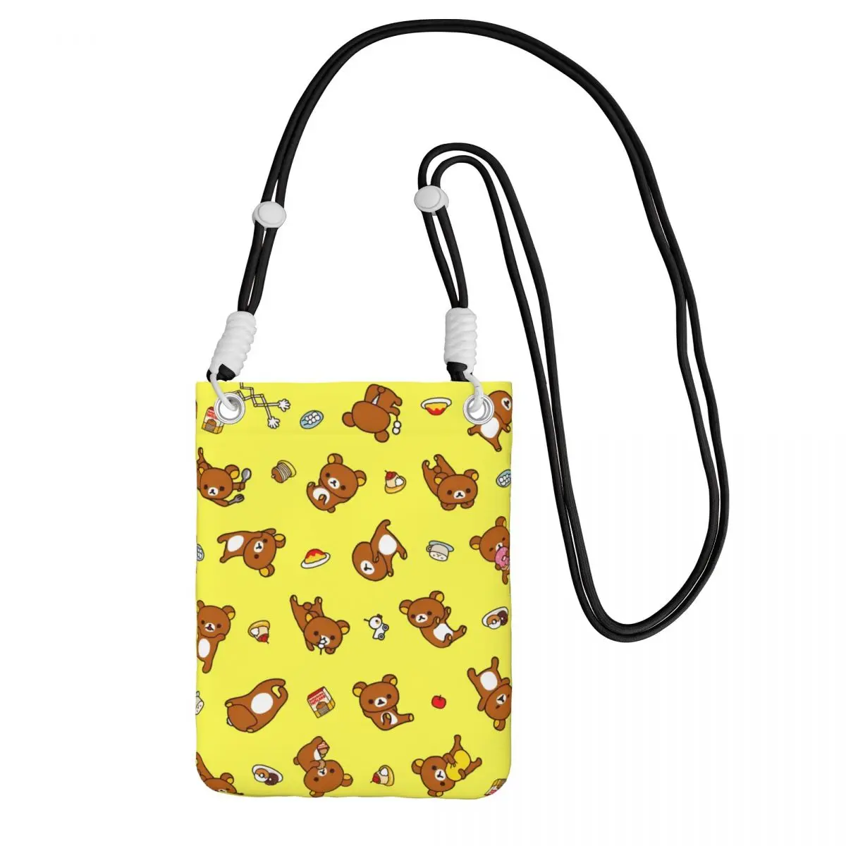Custom Rilakkuma Carry A Mobile Phone Bag Diagonally Women Men Cool Teddy Bear Mobile Phone Bag for Traveling Phone Money Pouch
Custom Rilakkuma Carry A Mobile Phone Bag Diagonally Women Men Cool Teddy Bear Mobile Phone Bag for Traveling Phone Money Pouch
