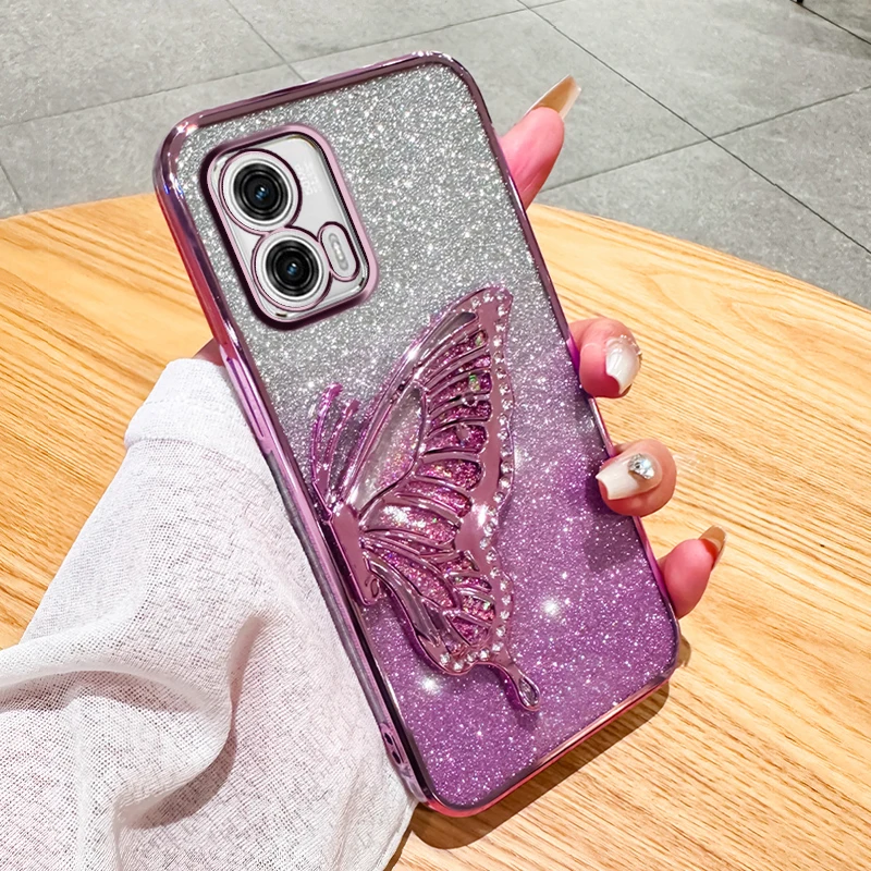 Gradient Butterfly Quicksand Phone Case For Motorola Moto G73 G72 G82 G60 G53 G52 G50 G42 G32 G30 G22 G13 E13Soft Silicone Cover
Gradient Butterfly Quicksand Phone Case For Motorola Moto G73 G72 G82 G60 G53 G52 G50 G42 G32 G30 G22 G13 E13Soft Silicone Cover