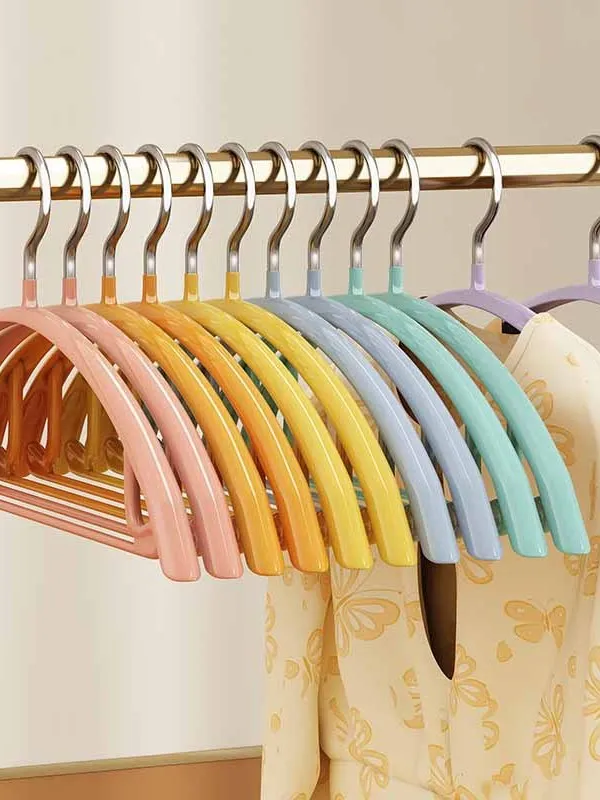 Вешалка для одежды из нержавеющей стали с пластиковым покрытием, разноцветная, круглая, без следов, для домашнего использования, противоскользящая, экономия места...
Вешалка для одежды из нержавеющей стали с пластиковым покрытием, разноцветная, круглая, без следов, для домашнего использования, противоскользящая, экономия места...