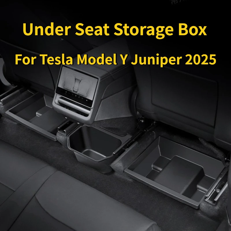 Under Seat Storage Box for Tesla Model Y Juniper 2025 Center Console Organizer Bins Front Backseat Bag Trash Tray Accessories
Under Seat Storage Box for Tesla Model Y Juniper 2025 Center Console Organizer Bins Front Backseat Bag Trash Tray Accessories