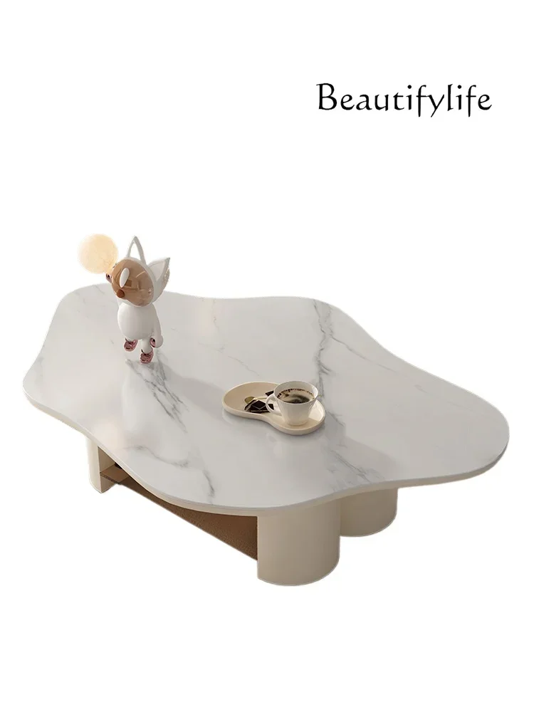 Cream Style Shaped Cloud Tea Table Creative Irregular Living Room Home Light Luxury Stone Plate Tea Table
Cream Style Shaped Cloud Tea Table Creative Irregular Living Room Home Light Luxury Stone Plate Tea Table
