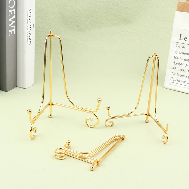Golden Iron Craft Holder Home Decor Accessories Plate Bracket Painting Rack Medal Display stand Figure stands Fridge organizer
Golden Iron Craft Holder Home Decor Accessories Plate Bracket Painting Rack Medal Display stand Figure stands Fridge organizer