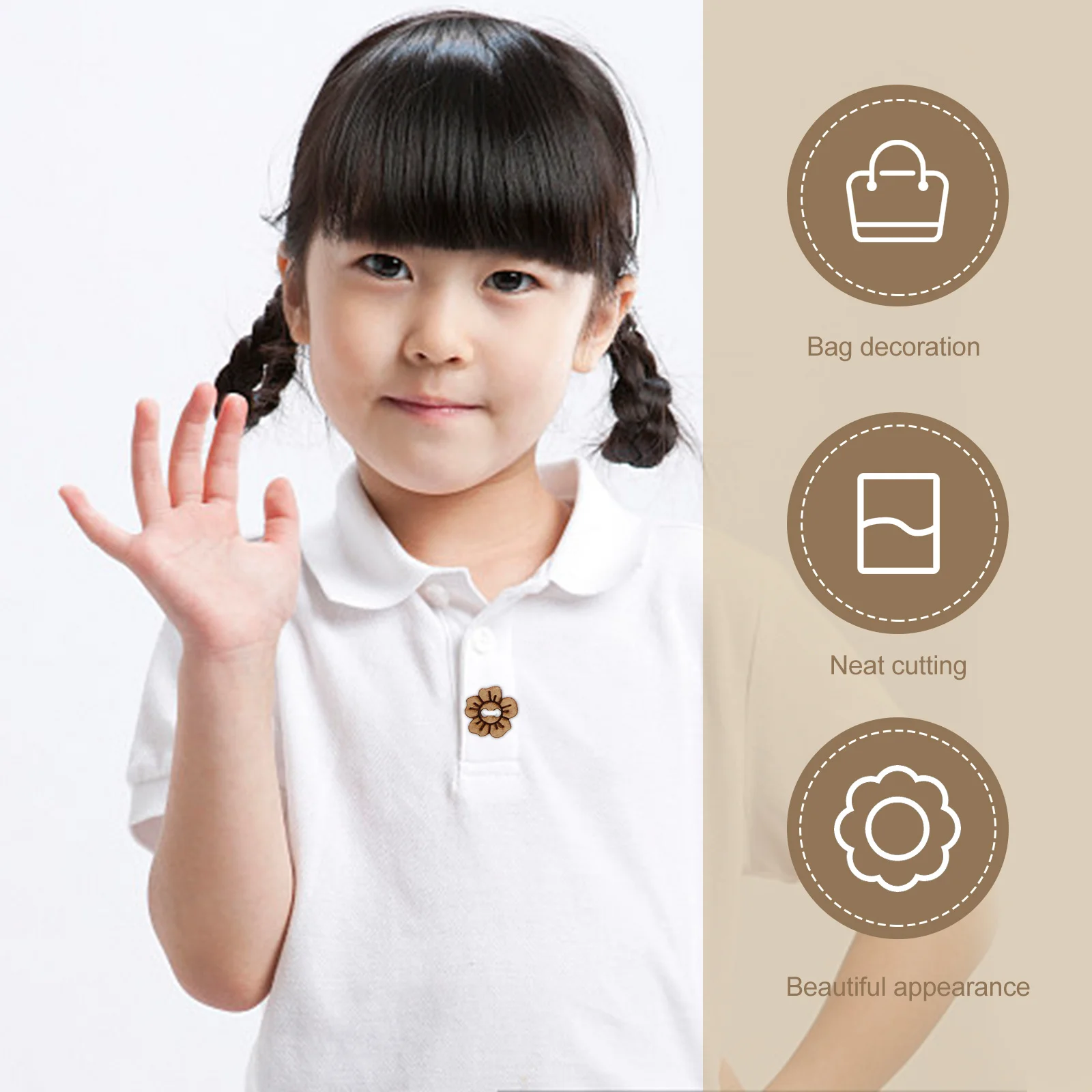 100Pcs Eco Friendly Wooden Buttons Cartoon Design DIY Sewing Decorative Crafts for Clothes Wooden Sewing Buttons 
100Pcs Eco Friendly Wooden Buttons Cartoon Design DIY Sewing Decorative Crafts for Clothes Wooden Sewing Buttons