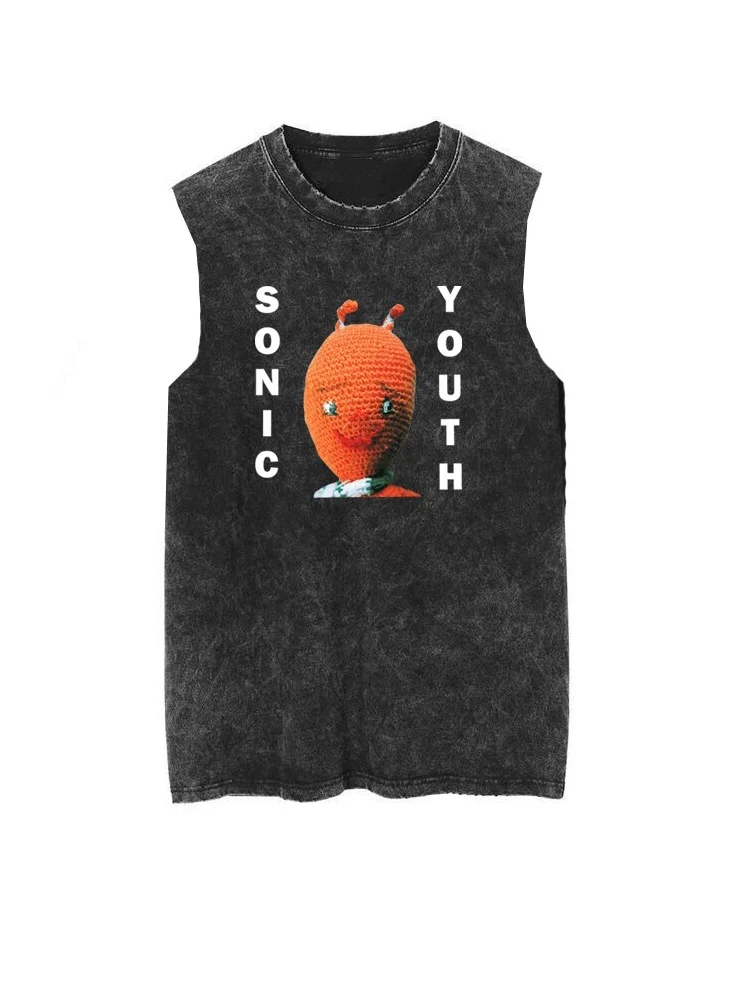Sonic Youth Punk Sle Oversize Svel Vest T-irt Waed out Vintage Art Theme Print Cotton Casual Summer Top
Sonic Youth Punk Sle Oversize Svel Vest T-irt Waed out Vintage Art Theme Print Cotton Casual Summer Top