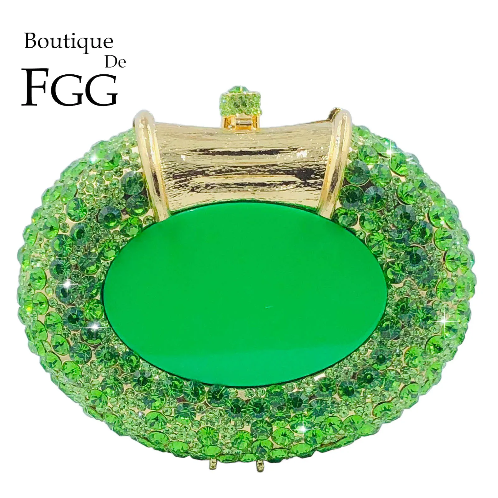 Boutique De FGG Novelty Ring Shape Rhinestone Clutch Purse Handmade Women Crystal Clutch Evening Bags Party Prom Minaudiere Bag
Boutique De FGG Novelty Ring Shape Rhinestone Clutch Purse Handmade Women Crystal Clutch Evening Bags Party Prom Minaudiere Bag