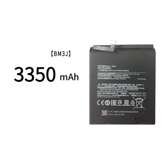 For xiaomi 8 youth edition new mobile phone battery bm3j 3350mah
For xiaomi 8 youth edition new mobile phone battery bm3j 3350mah