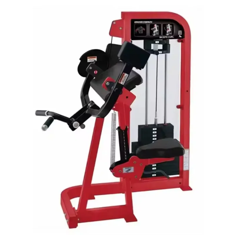 Commercial Biceps Curl Machine Preacher Curl Bench with Adjustable Seat for Arm Strength Training
Commercial Biceps Curl Machine Preacher Curl Bench with Adjustable Seat for Arm Strength Training