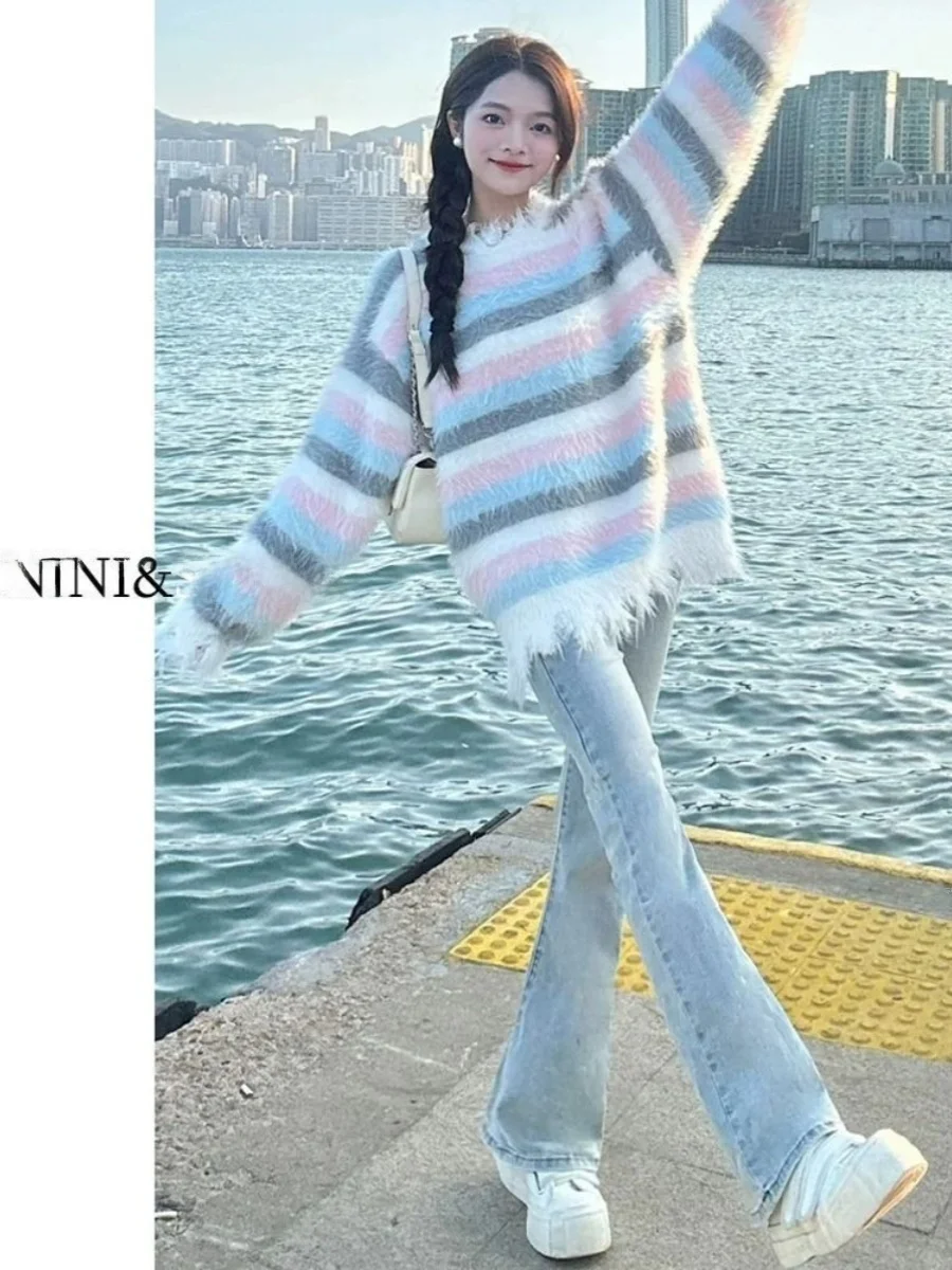 Light Blue High Waist Bell Bottom Jeans Women's Autumn Winter New Small Size Hoof Pants Slimming Long Trousers
Light Blue High Waist Bell Bottom Jeans Women's Autumn Winter New Small Size Hoof Pants Slimming Long Trousers