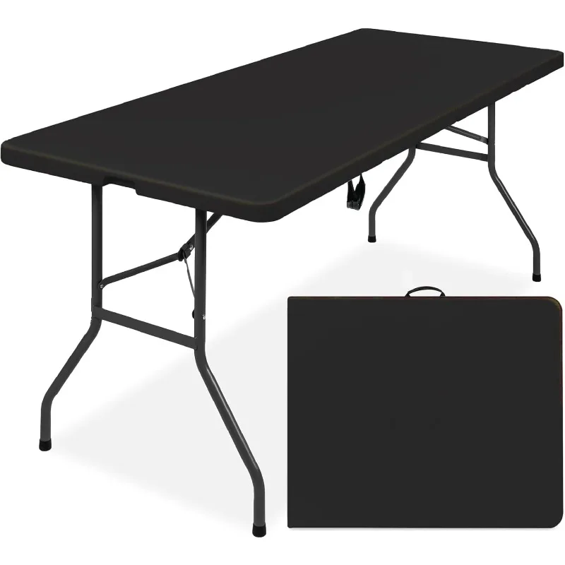 Best Choice Products 6ft Plastic Folding Table, Indoor Outdoor Heavy Duty Portable w/Handle, Lock for Picnic, Party,
Best Choice Products 6ft Plastic Folding Table, Indoor Outdoor Heavy Duty Portable w/Handle, Lock for Picnic, Party,