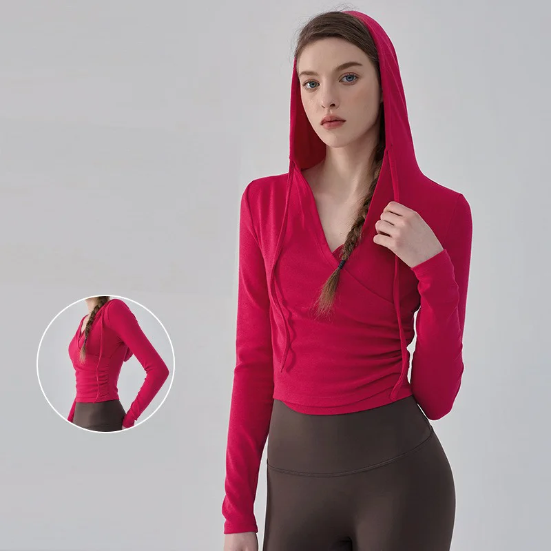 Aiithuug Толстовка с длинными рукавами Укороченная спортивная рубашка со рюшами на талии для йоги Укороченная толстовка с капюшоном Y2K Укороченные топы Осенние наряды
Aiithuug Толстовка с длинными рукавами Укороченная спортивная рубашка со рюшами на талии для йоги Укороченная толстовка с капюшоном Y2K Укороченные топы Осенние наряды