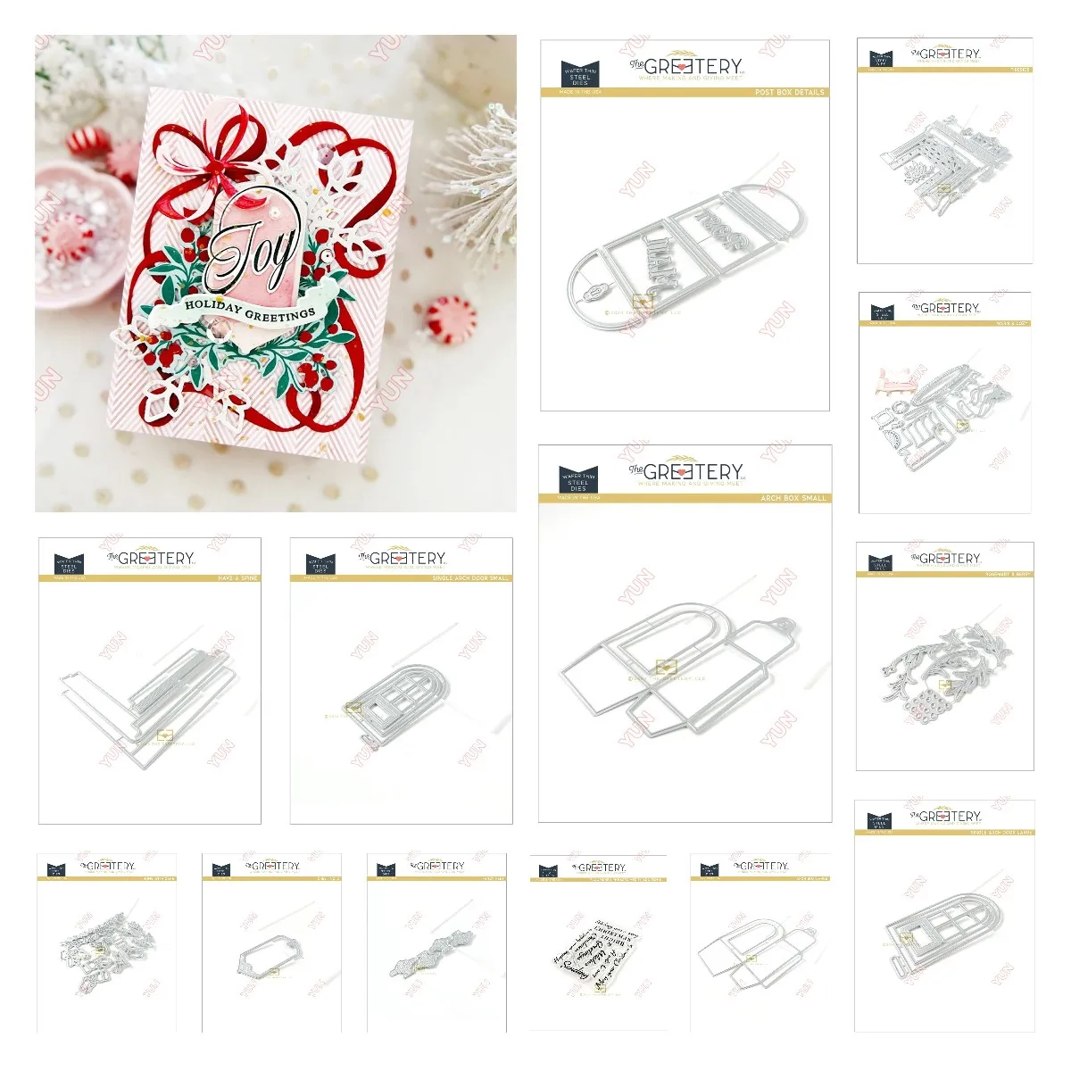 Christmas Scripted Holiday Sentiments Box Single Arch Door Small Dies Stencils Stamps Set DIY Scrapbooking Diary Cards Crafts
Christmas Scripted Holiday Sentiments Box Single Arch Door Small Dies Stencils Stamps Set DIY Scrapbooking Diary Cards Crafts
