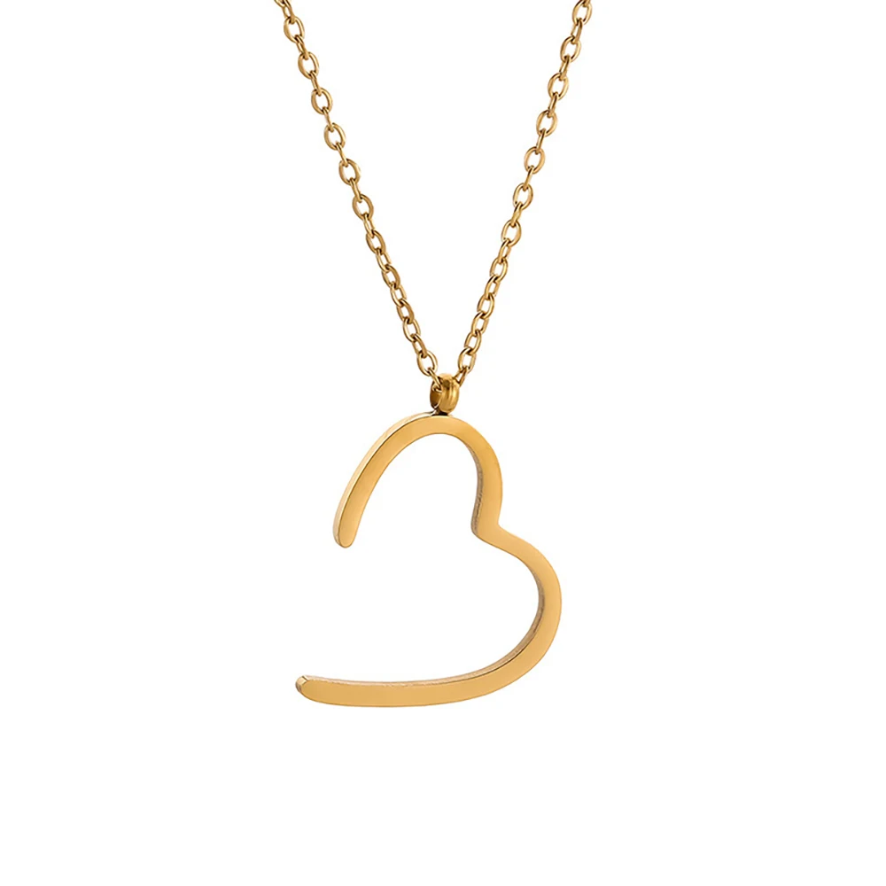 Cute Small Tiny Hollow Love Heart Pendant Female Gold Silver Color Stainless Steel Lover Necklace for Woman Punk Jewelry Gift
Cute Small Tiny Hollow Love Heart Pendant Female Gold Silver Color Stainless Steel Lover Necklace for Woman Punk Jewelry Gift