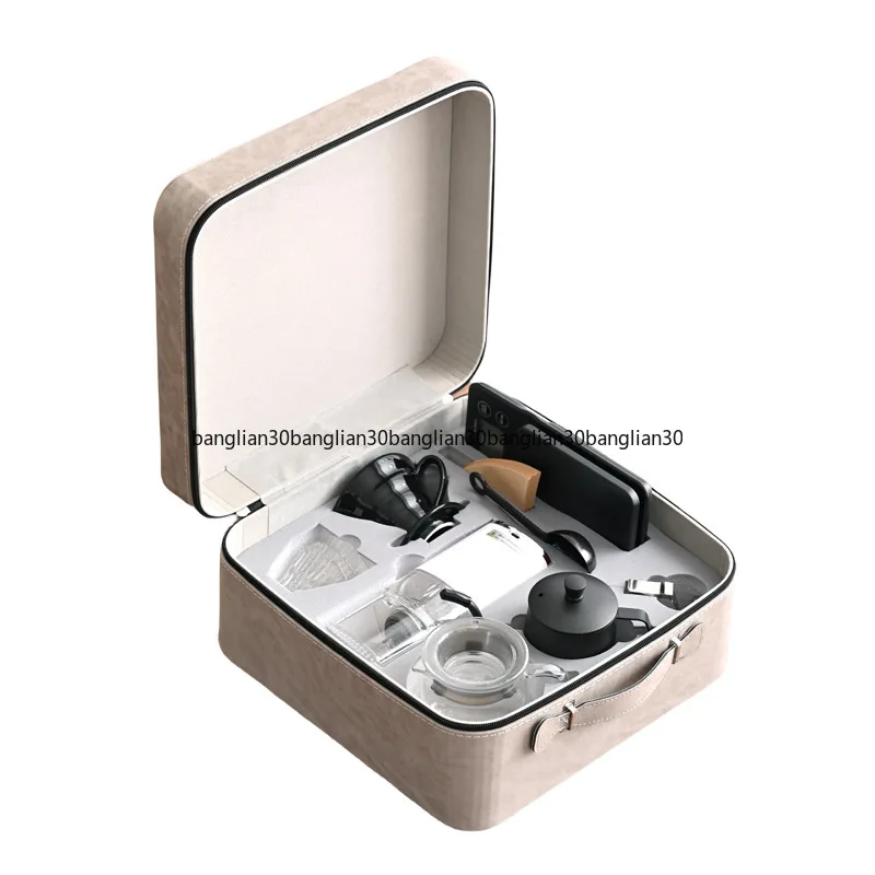 V60 Дорожная электрическая кофемолка для ручного заваривания зерен, кофейник из нержавеющей стали, бытовой набор для хранения
V60 Дорожная электрическая кофемолка для ручного заваривания зерен, кофейник из нержавеющей стали, бытовой набор для хранения
