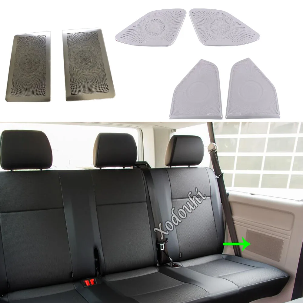 Car Door Stainless Steel Audio Speak Sound Cover Ring Circle Trim For VW Transporter (T6) Caravelle 2016 2017 2018 2019 2020
Car Door Stainless Steel Audio Speak Sound Cover Ring Circle Trim For VW Transporter (T6) Caravelle 2016 2017 2018 2019 2020