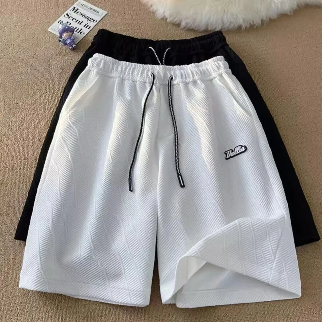 US Plus Sizedesign Sense Shorts Summer Ins Casual Black Students Trend Port Wind Gym Pockets Pants Play Vacation Women's Outwear
US Plus Sizedesign Sense Shorts Summer Ins Casual Black Students Trend Port Wind Gym Pockets Pants Play Vacation Women's Outwear