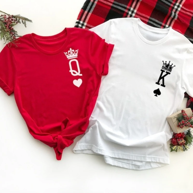 King and Queen Shirt, King of Spades and Queen of Heart Shirt, Couple Outfit, His and Hers Bestseller, Couple Tee, Trend Tees
King and Queen Shirt, King of Spades and Queen of Heart Shirt, Couple Outfit, His and Hers Bestseller, Couple Tee, Trend Tees