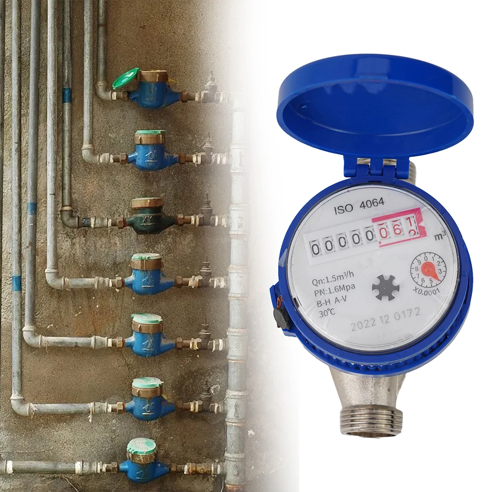 Pointer Cold Water Meter Smart Digital Water Meter Household Mechanical Rotor Pointer Cold Water Meter Test Measurement Tools
Pointer Cold Water Meter Smart Digital Water Meter Household Mechanical Rotor Pointer Cold Water Meter Test Measurement Tools